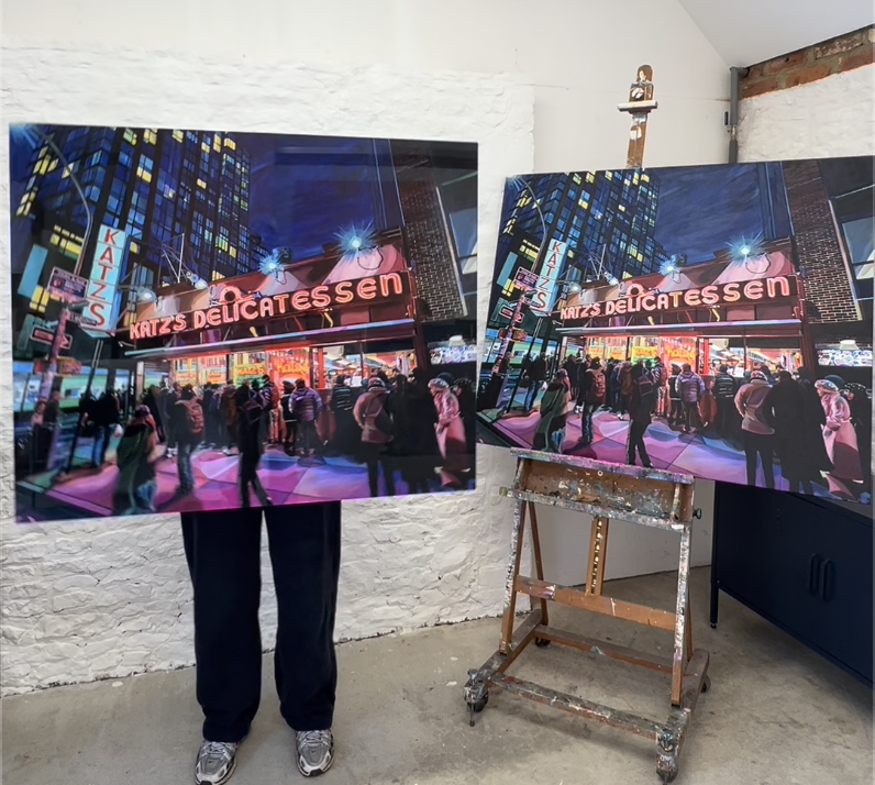 アート・デザイン・音楽 The Complete Collaborator Martin Katz Katz's Limited Edition Acrylic Dibond Print — Emilia Chubb Art